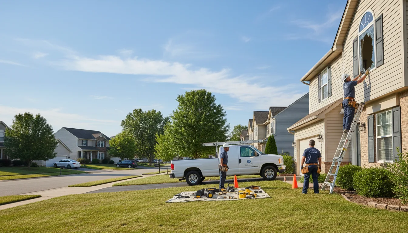 Expert window installer providing residential service in Bogota, TN